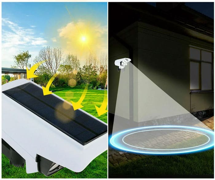 خرید پرژکتور خورشیدی طرح دوربین