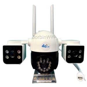 دوربین اسپید دام سه لنز چرخشی سیمکارتی