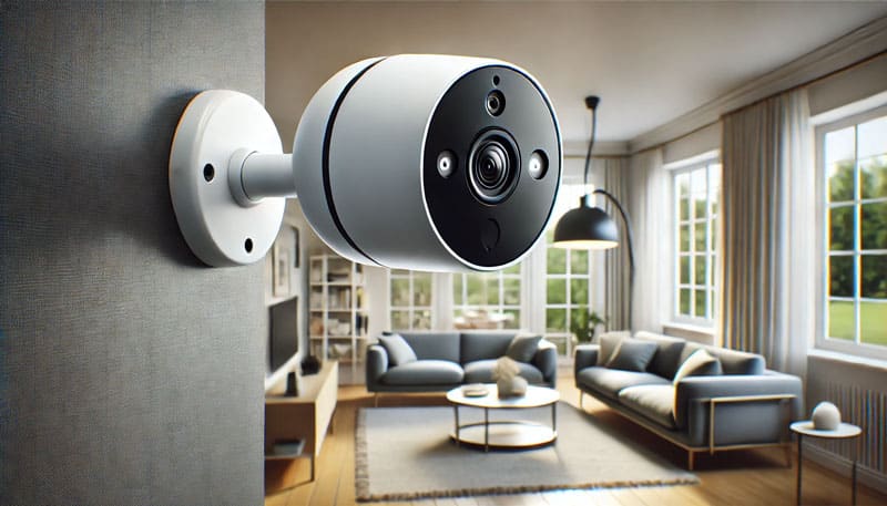 نصب دوربین بیسیم در خانه