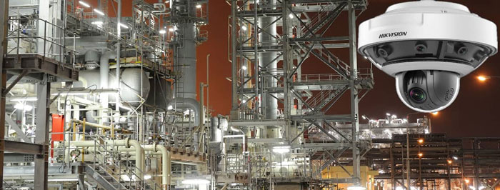 انواع دوربین مداربسته برای کارخانه ها