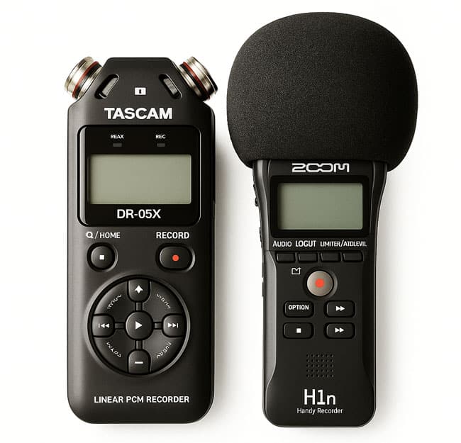 رکوردر صدا دستی