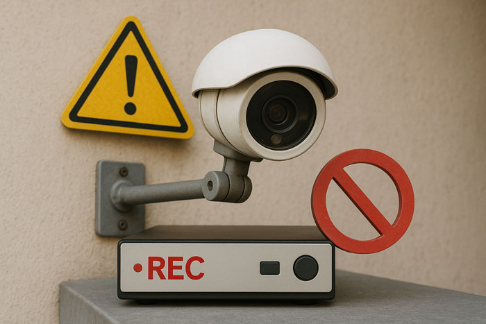 حل مشکل ضبط نکردن دوربین مداربسته 2 ضبط نکردن دوربین مداربسته