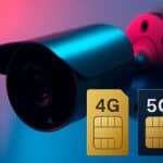 مصرف اینترنت در دوربین های سیم کارت خور