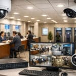 نصب دوربین مداربسته در بانک ها