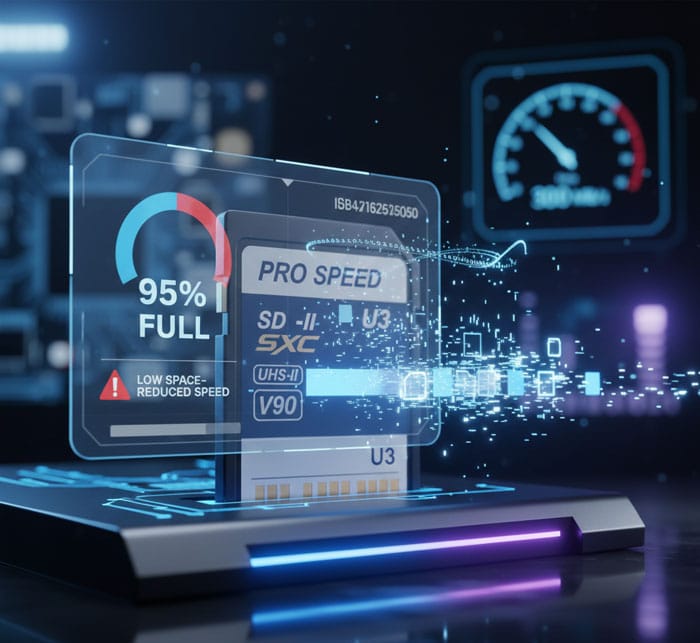 علت اصلی افت سرعت کارت حافظه 2 افت سرعت کارت حافظه