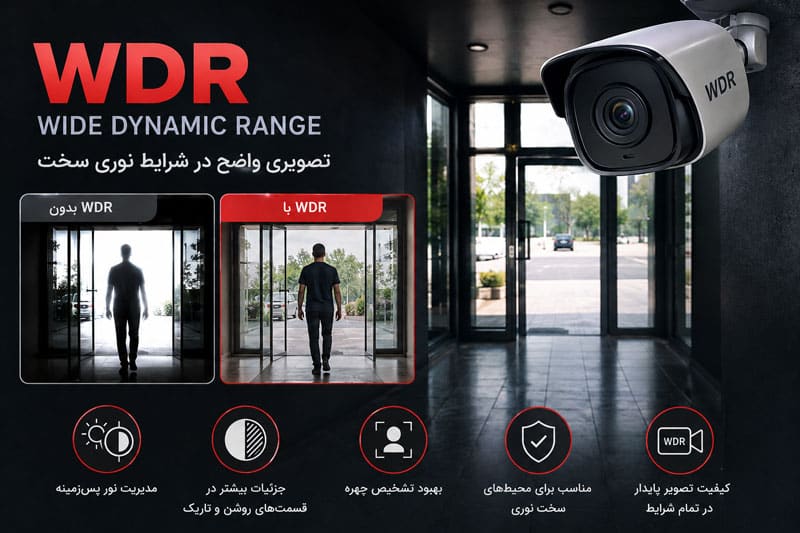 WDR در دوربین مداربسته