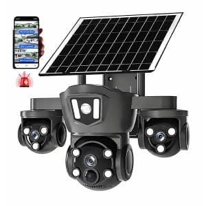 دوربین خورشیدی 4 لنز 10x زوم ZRS1