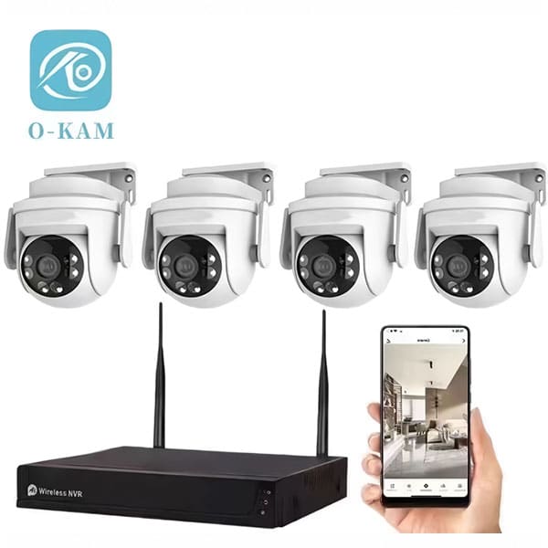 پک 4 کانال بیسیم چرخشی okam